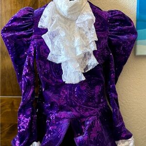 Weissman SC Purple Rain sequin dance costume